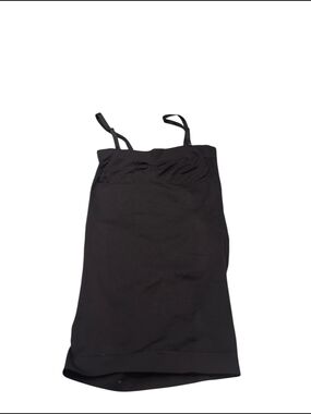 Flexees Black Slip Chemise with Adjustable Straps